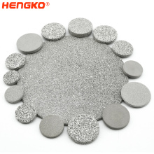 Stainless Steel Filter Discs Custom 0.2 5 7 40 50 70 90 Metal Filter Discs Sintered & Porous Stainless Steel Filter Disc